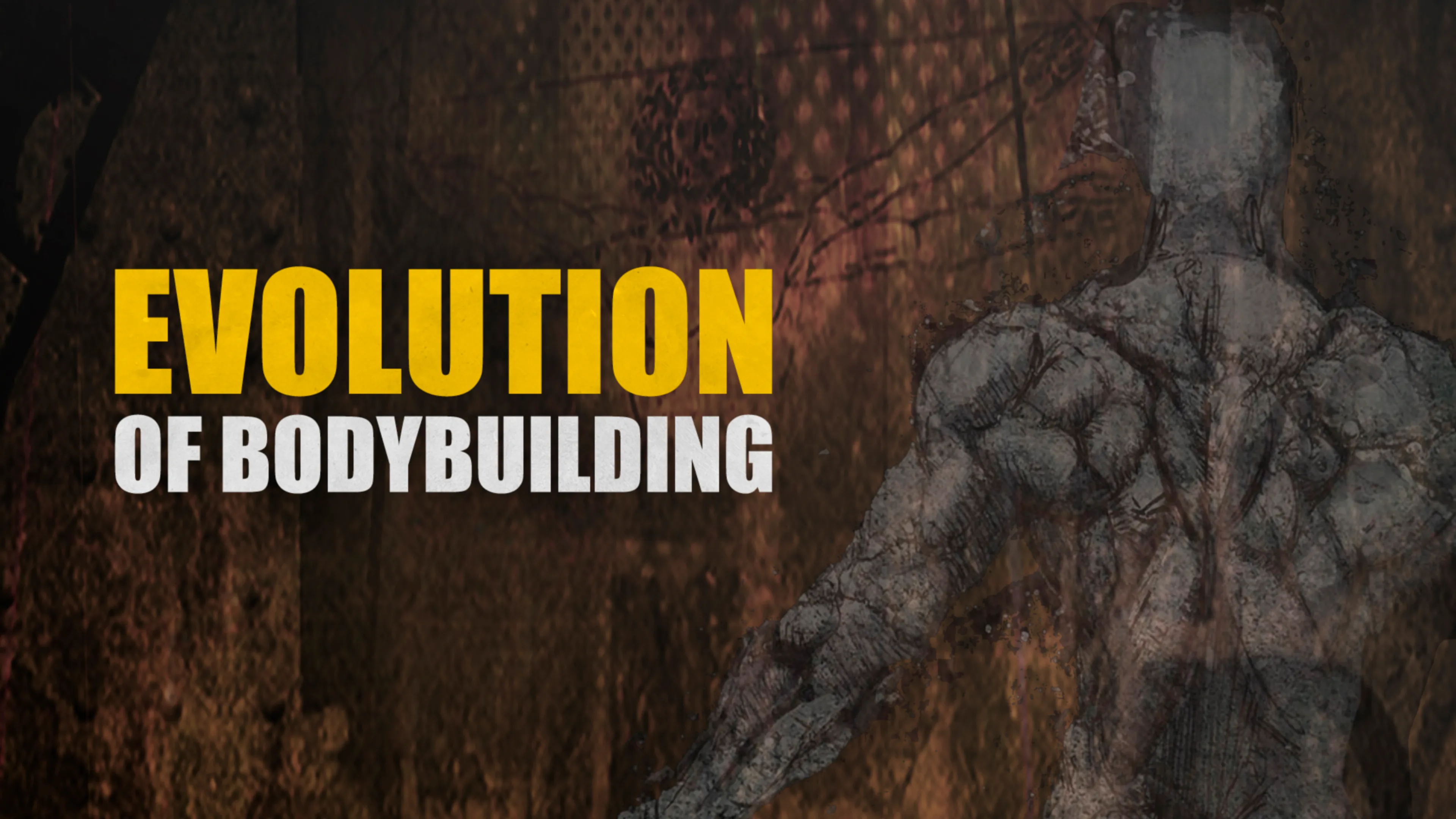 Evolution of Bodybuilding poster